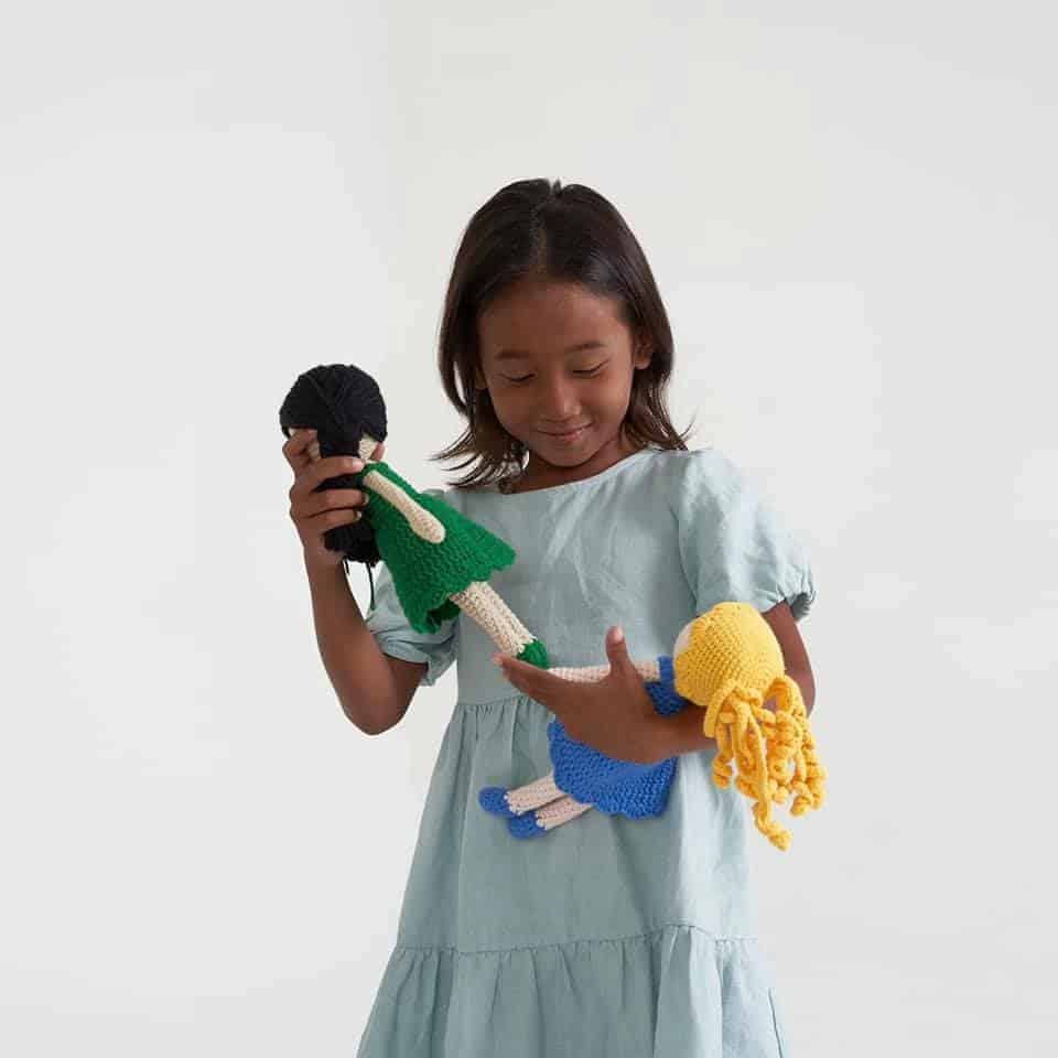 Robe à volants Elle enfant (2-5 ans)