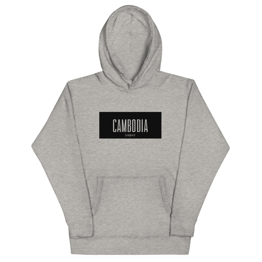 Hoodie Cambodia Grey par Sabay Creation
