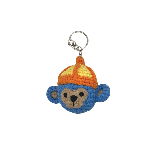 Porte-clef Hanuman en crochet par Cambodia Knits