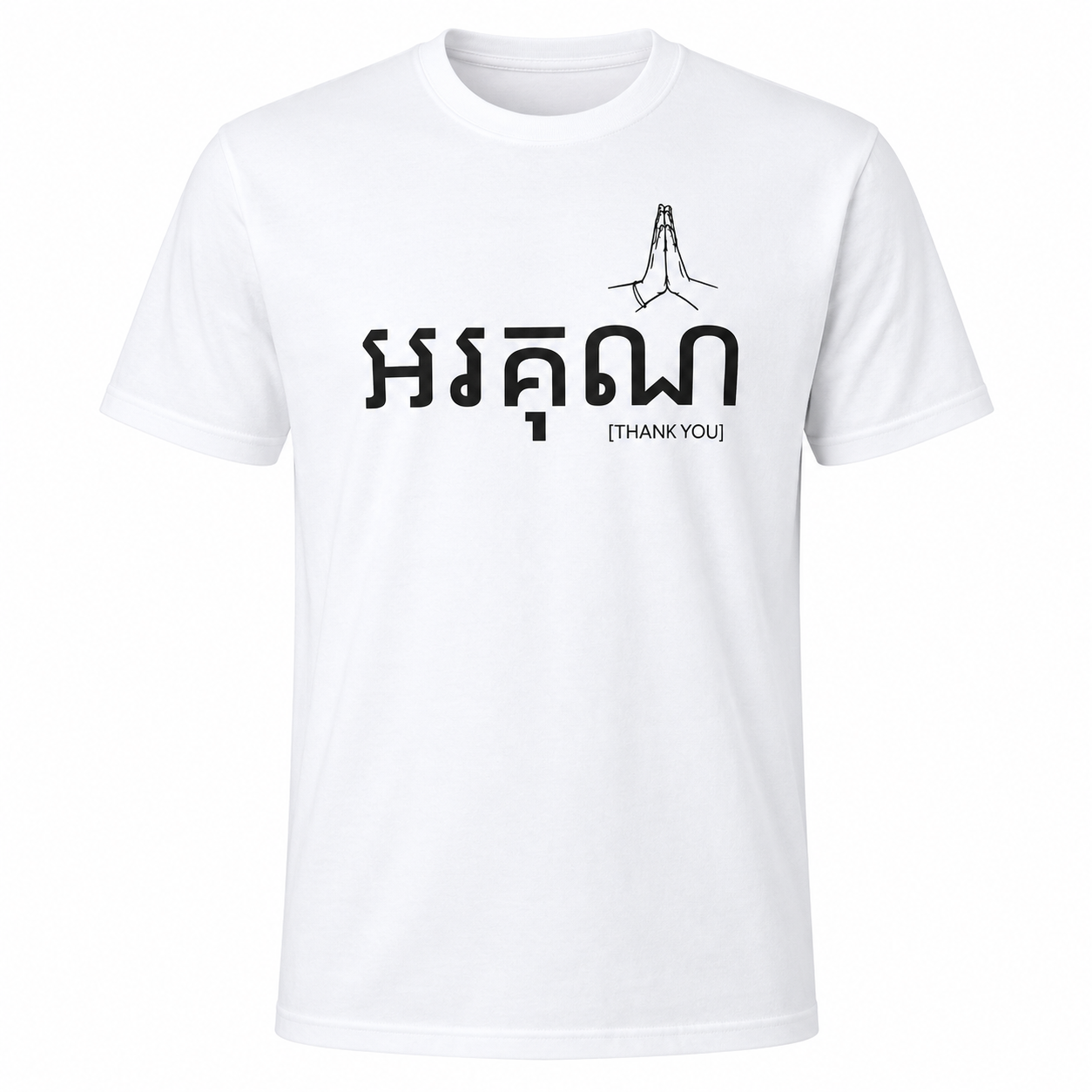 T-shirt Thank you White (homme)