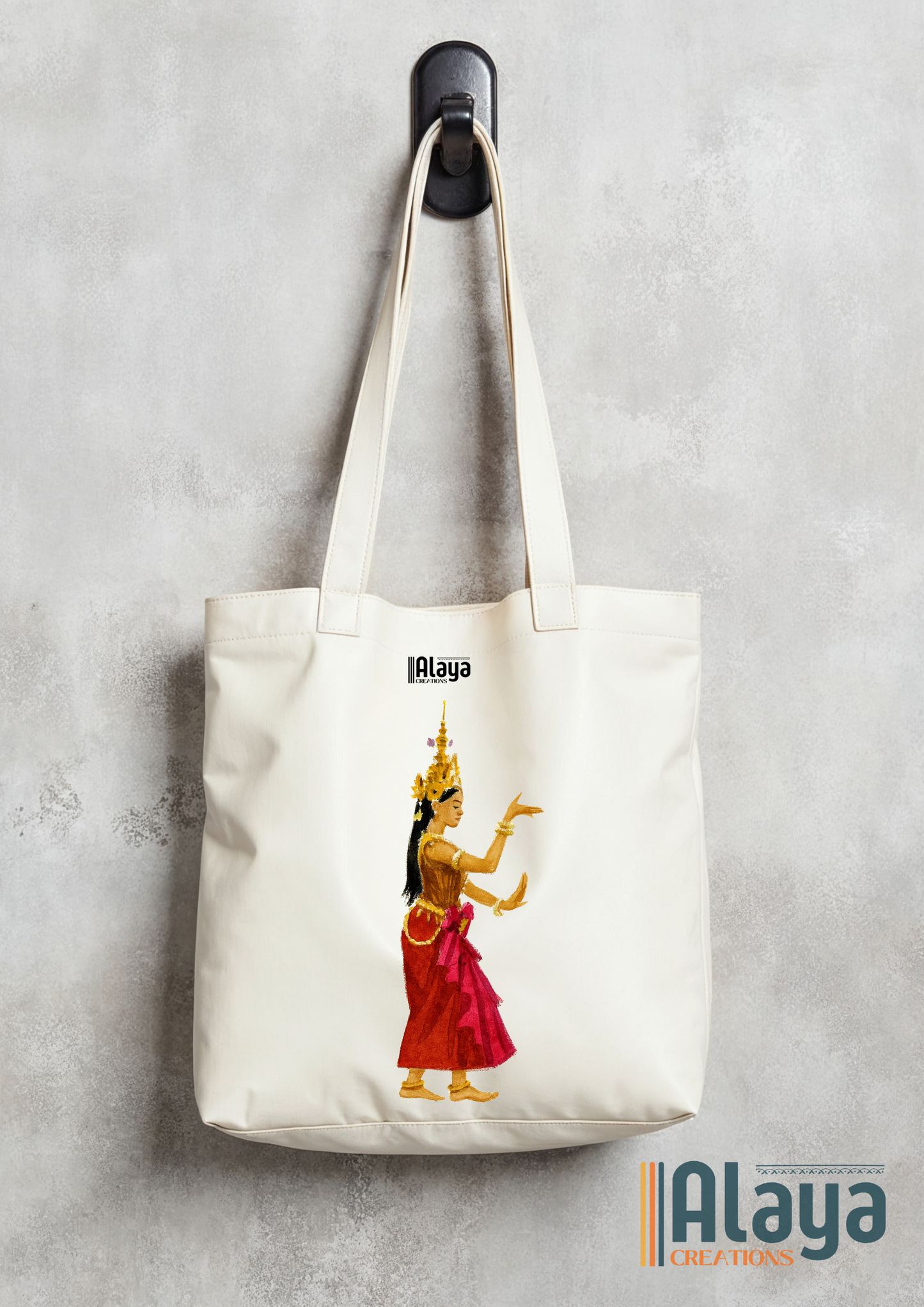 Tote Bag Apsara Rouge