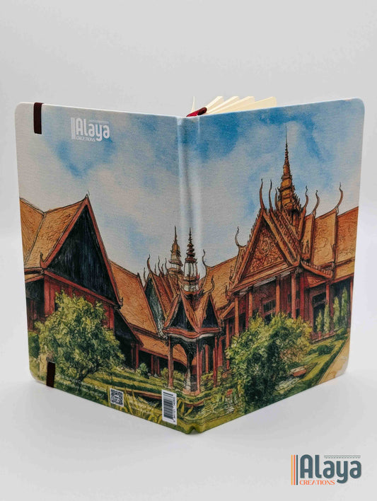 Carnet de notes A5 Cour du Musée National du Cambodge