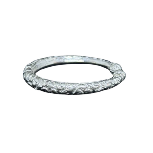 Bracelet Khmer Traditionnel en argent Angkor Lotus