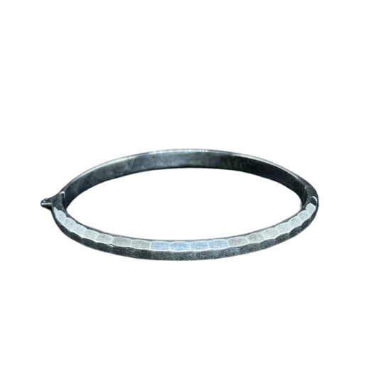 Semainier Minimaliste en argent avec ouverture