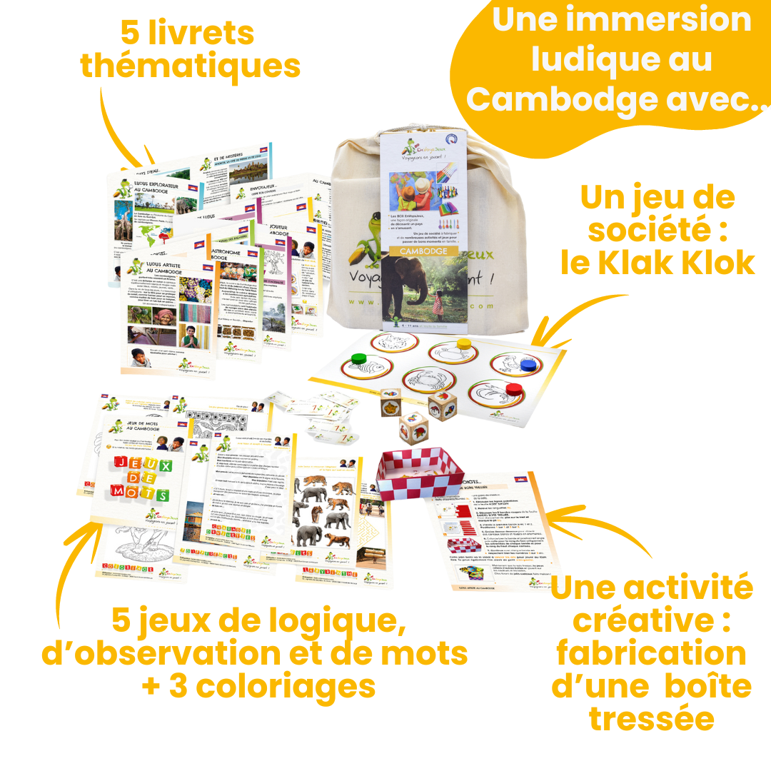 Voyageons en jouant : Edition Cambodge