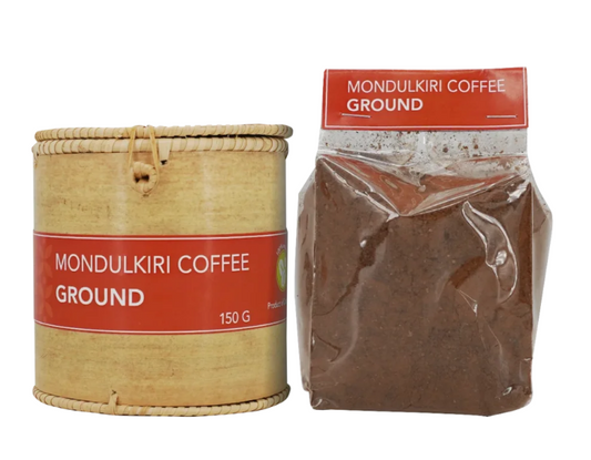 Café moulu de Mondulkiri- Boîte de 150g par Senteurs d'Angkor