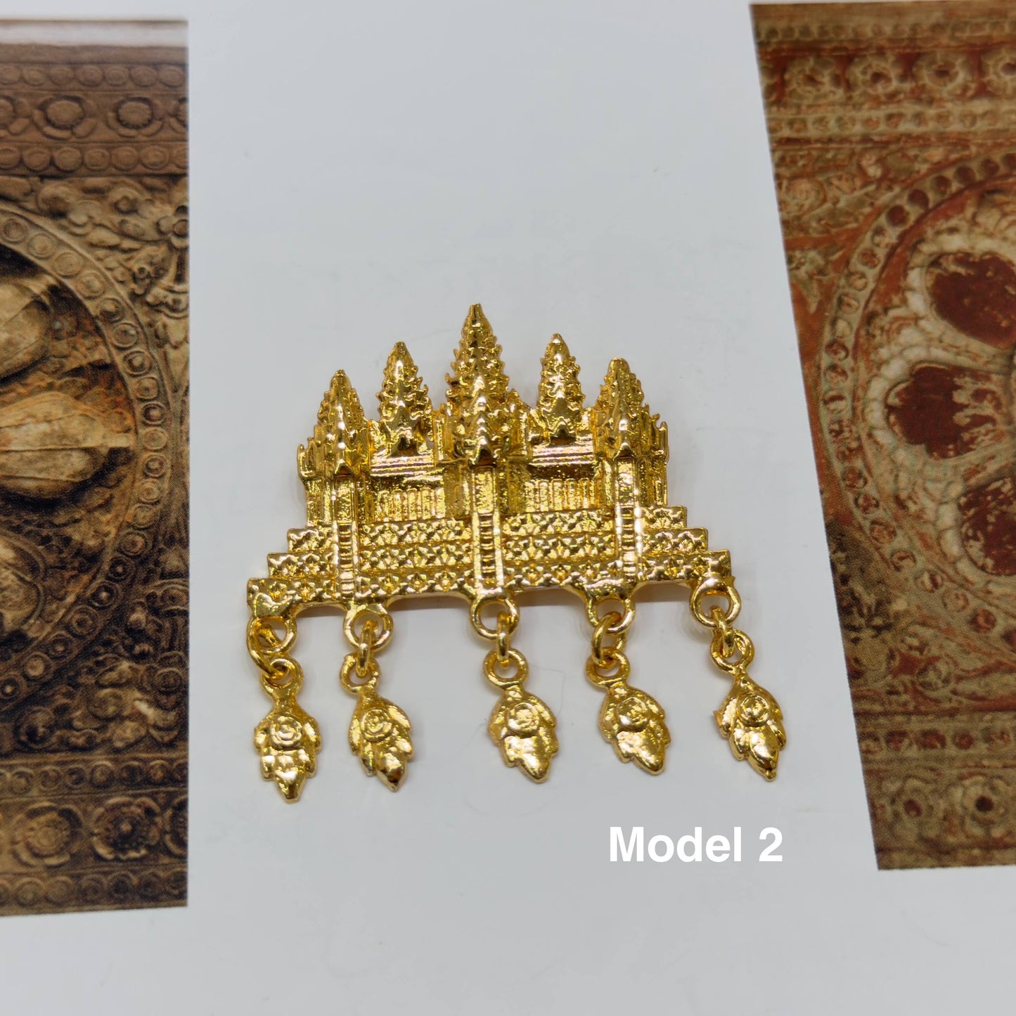 Broche Angkor Wat by CopperCraftKH