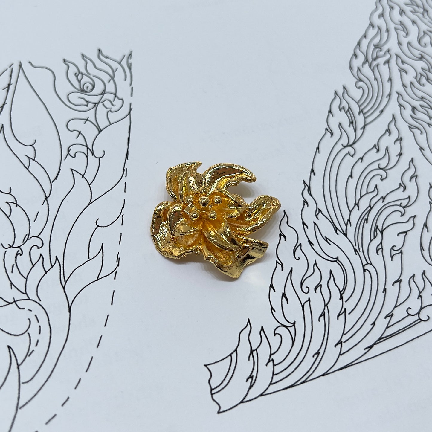 Broche Pka lily by CopperCraftKH