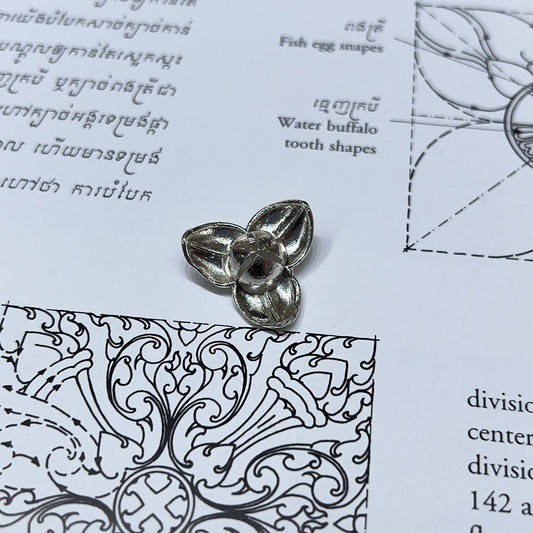 Broche Mini Silver Romdoul by CopperCraftKH