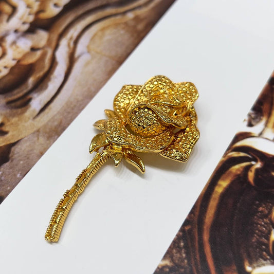 Broche Rose by CopperCraftKH