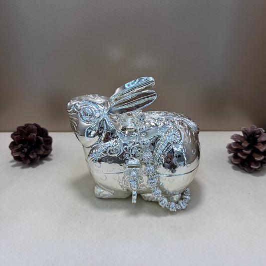 Sac Lapin argenté by CopperCraftKH