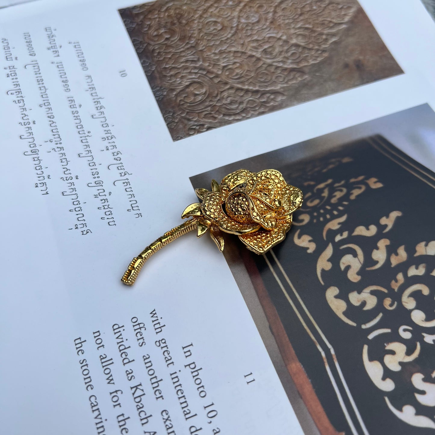 Broche Rose by CopperCraftKH