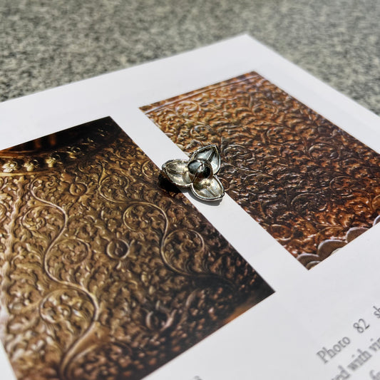 Broche Mini Silver Romdoul by CopperCraftKH