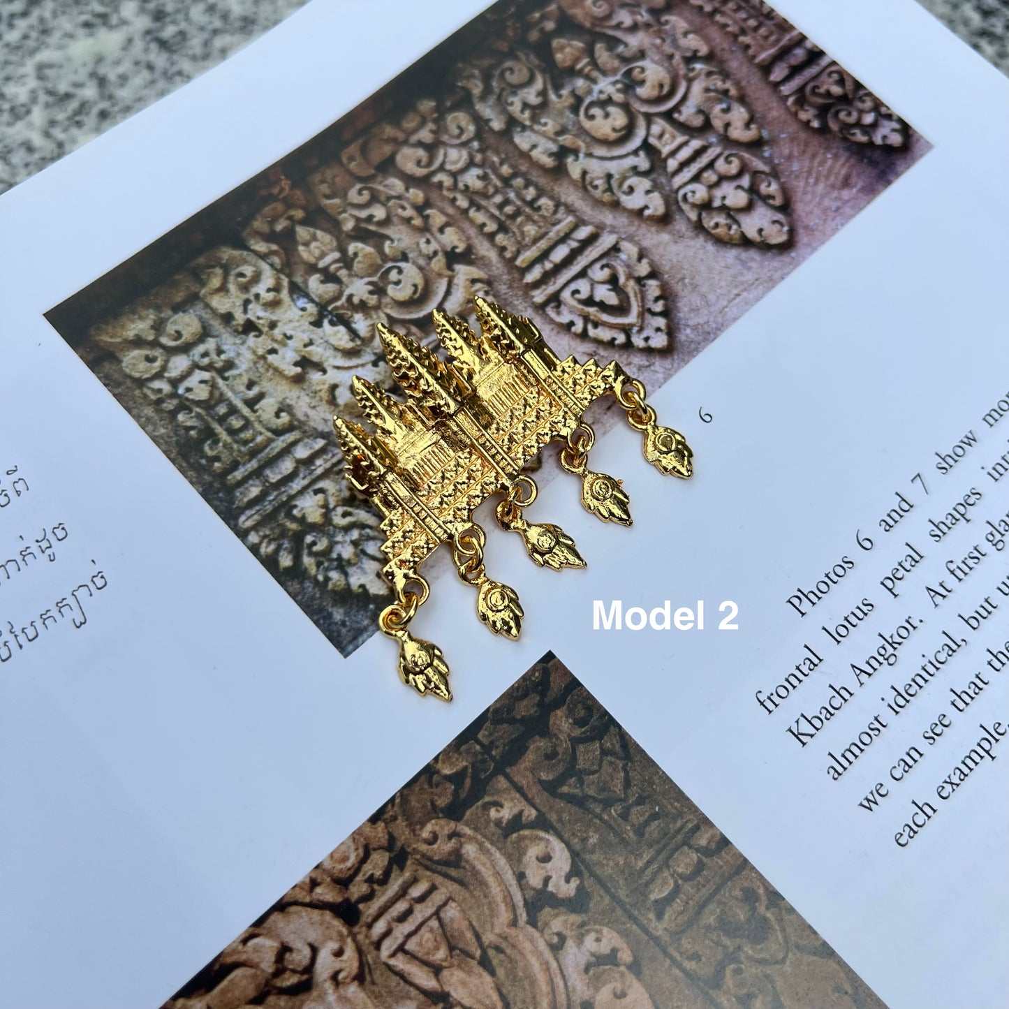 Broche Angkor Wat by CopperCraftKH