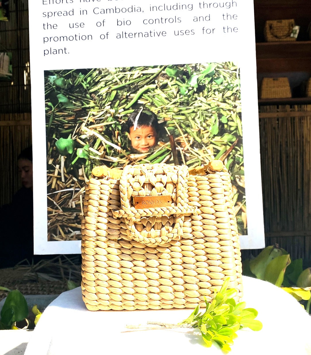 Sac à main en bambou par Rokhak