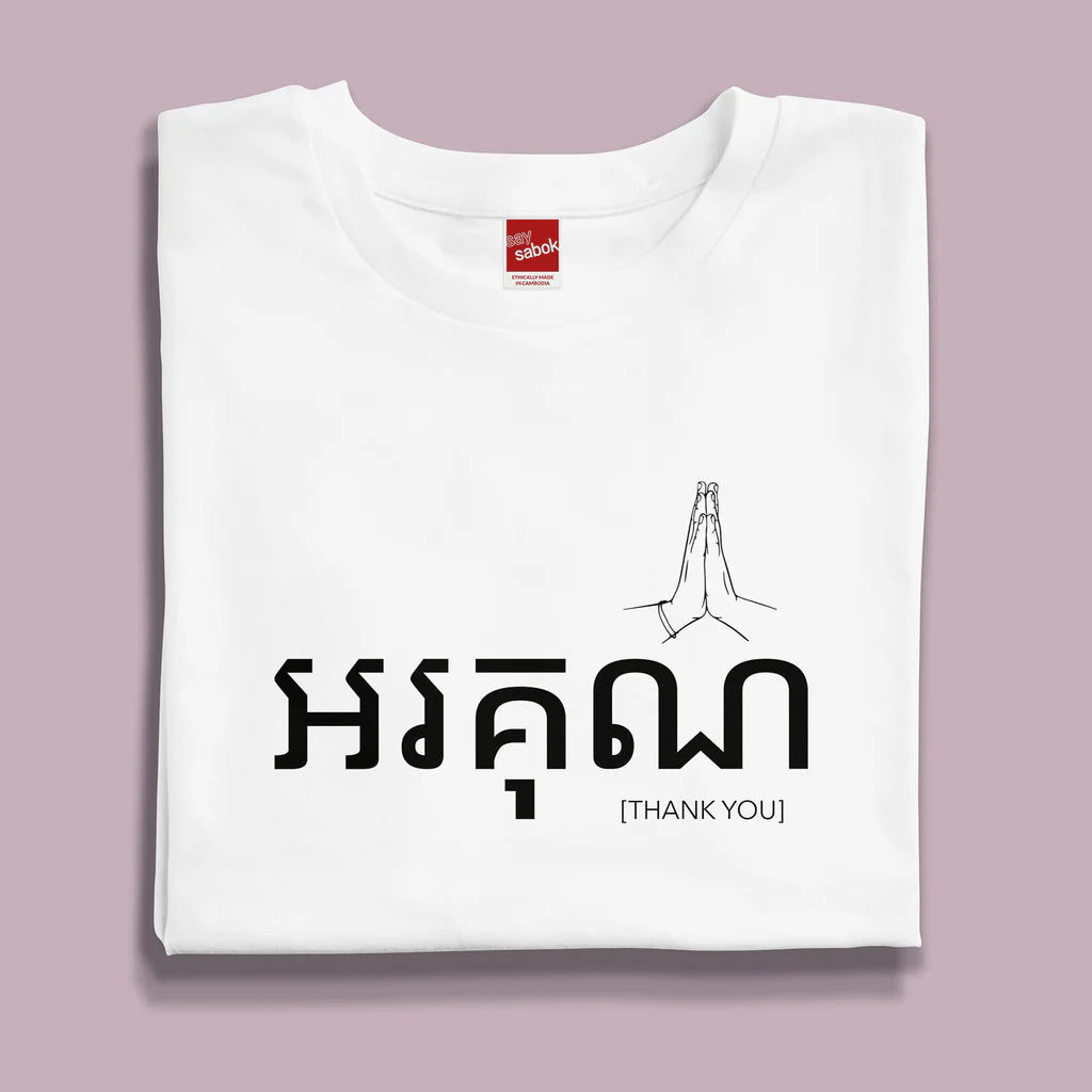 T-shirt Thank you White (homme)