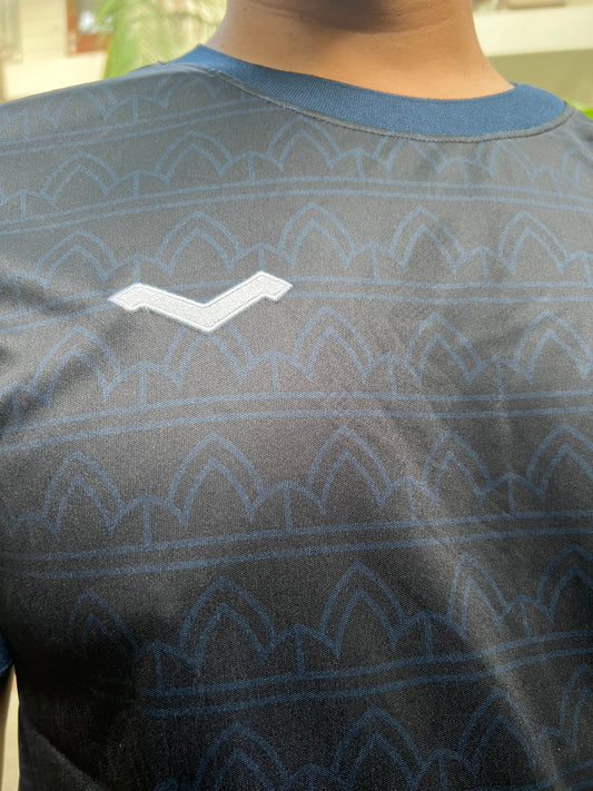 Nouveau Maillot Du Cambodge Officiel 2022 Black (Domicile) Modèle FAN