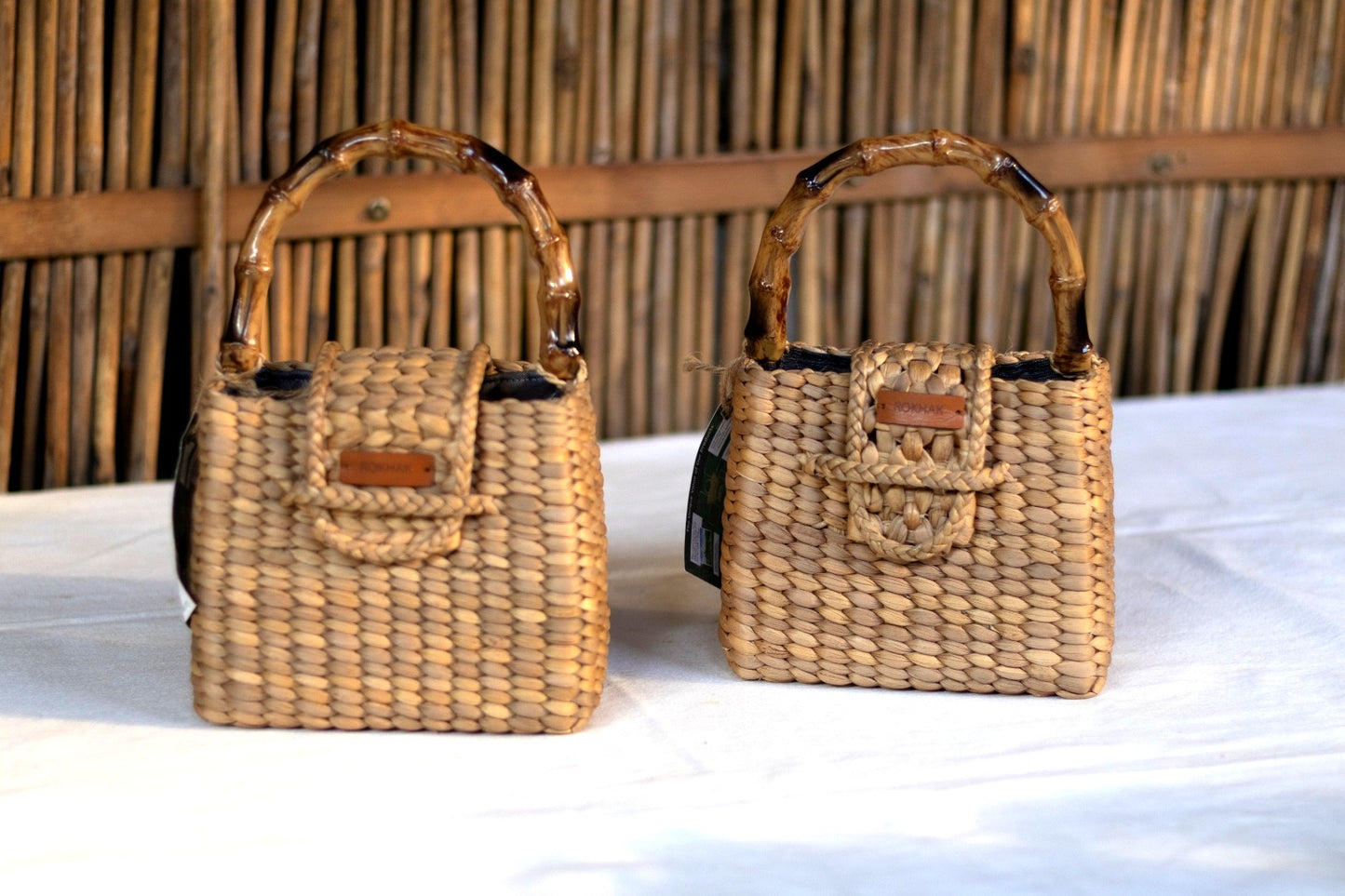 Sac à main en bambou par Rokhak