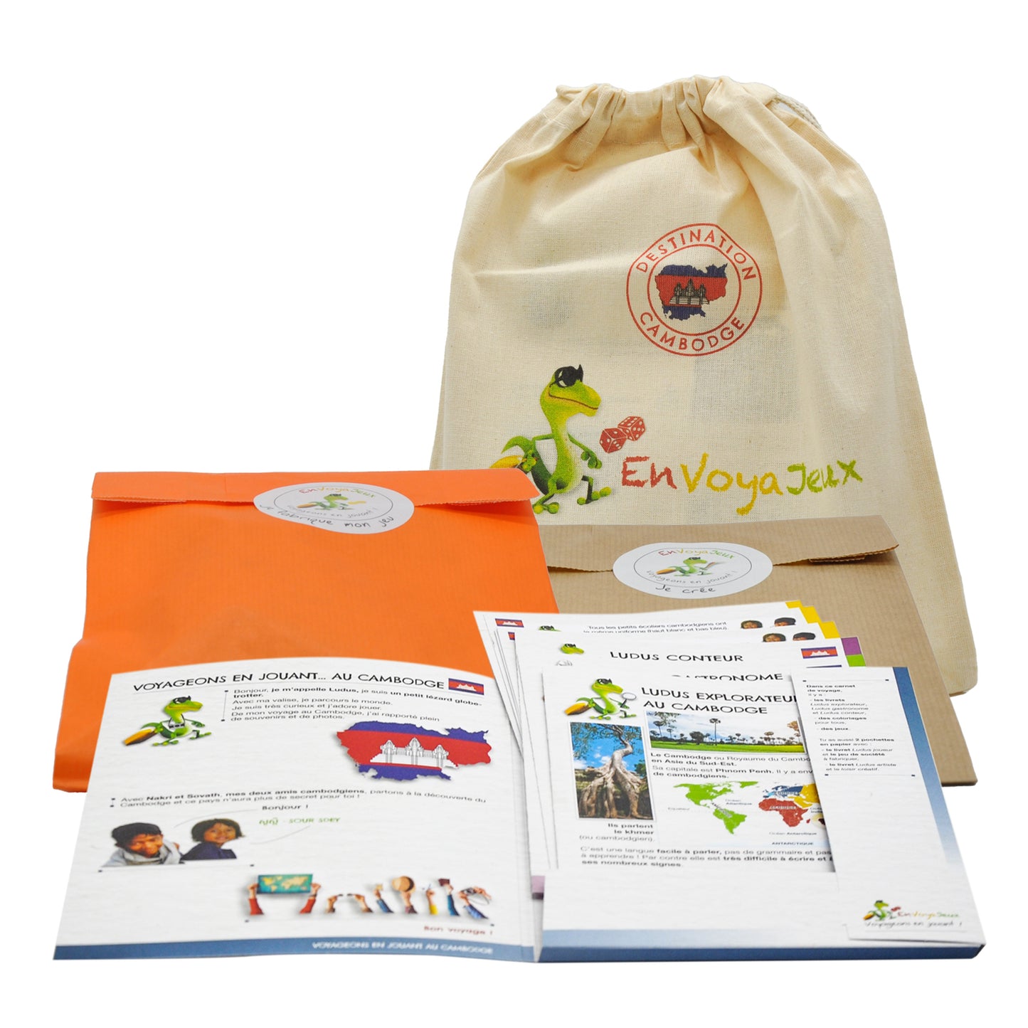 Voyageons en jouant : Edition Cambodge