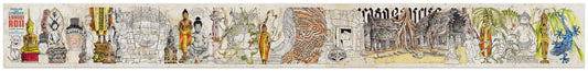 Empire Khmer - Asie en dessin (Version Classique - 2020), Travel Roll de Raphaël Seyfried