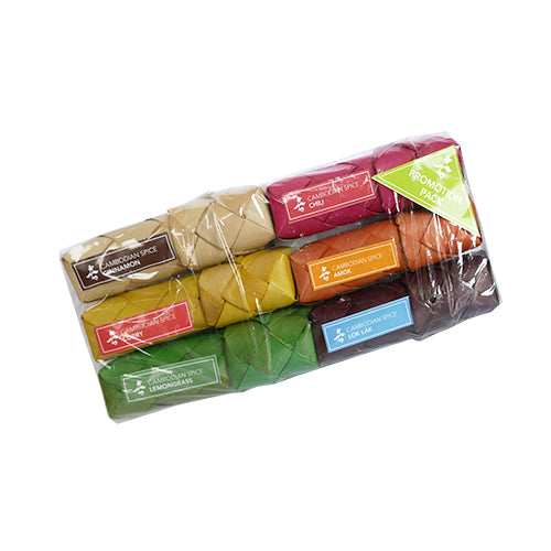 Set de 6 épices cambodgiennes