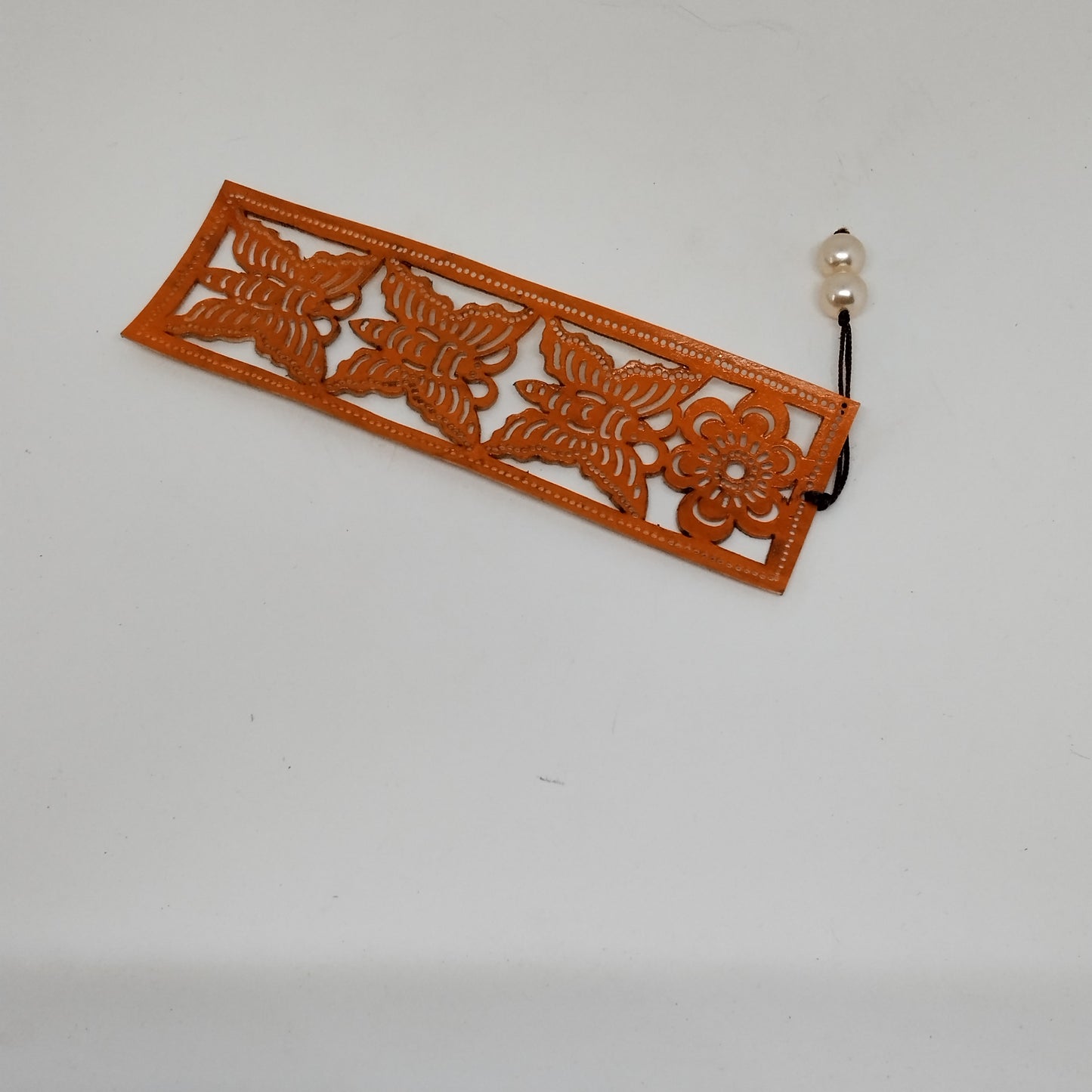 Marque-Page en Cuir Khmer par Satcha