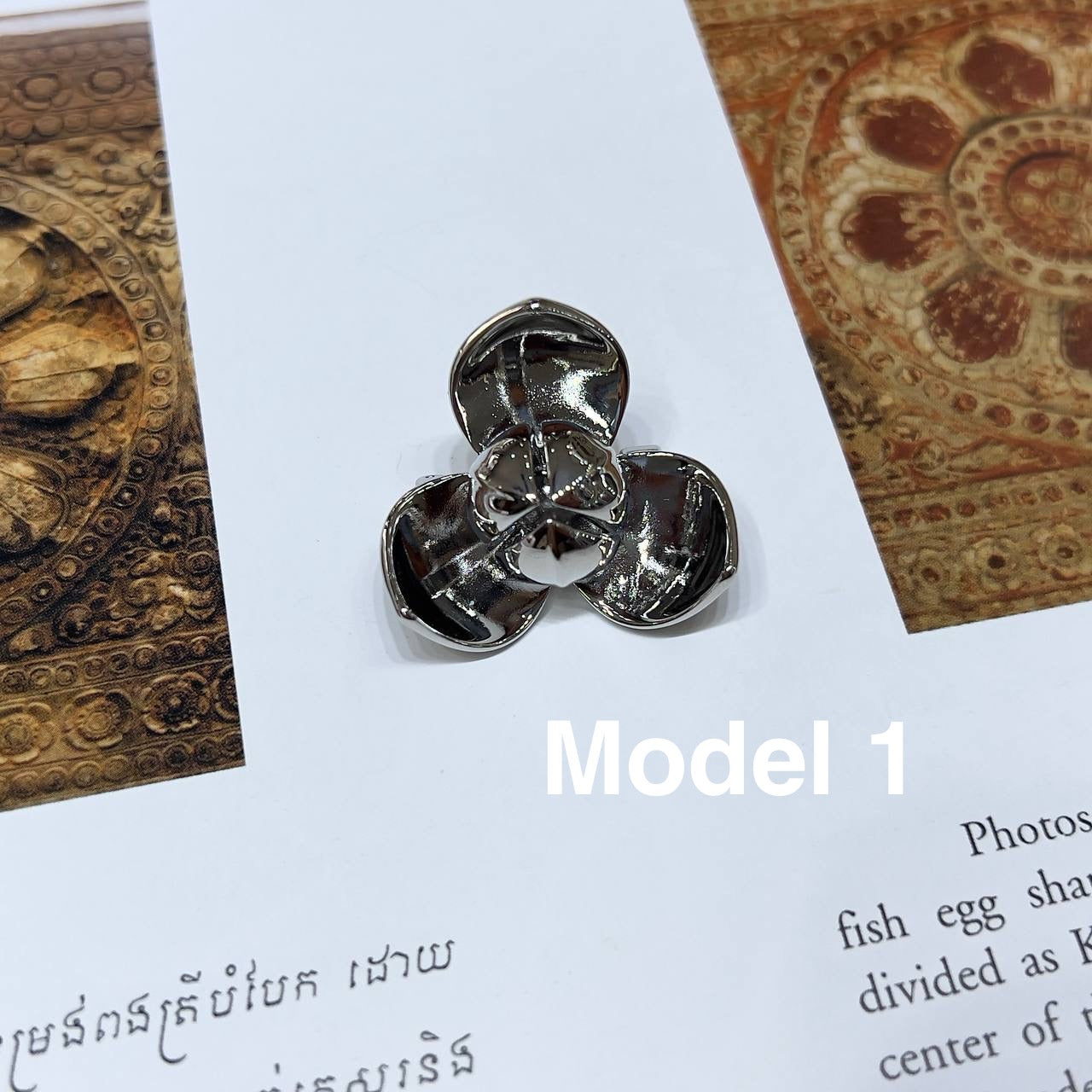 Broche Silver Pka Romdoul by CopperCraftKH