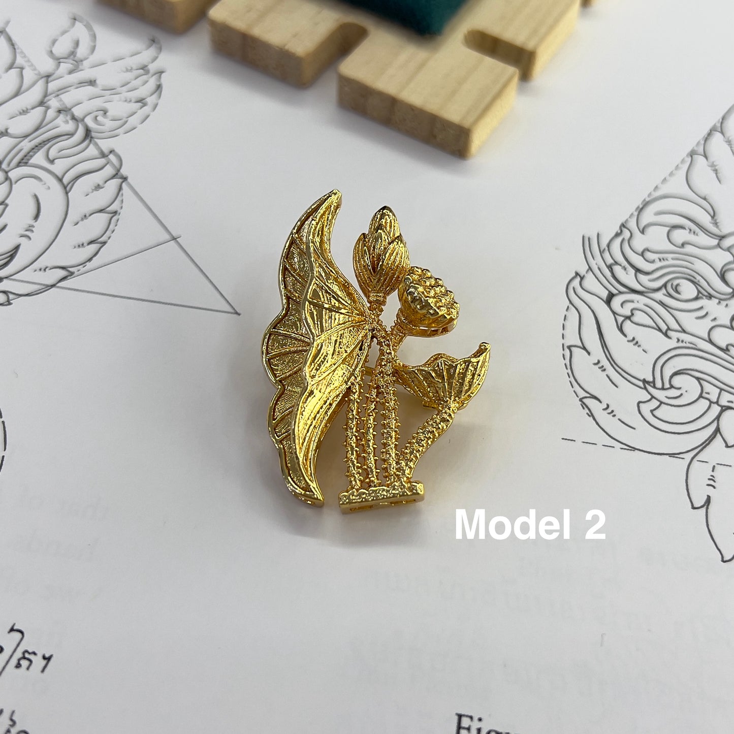 Broche Pka Chhuk by CopperCraftKH