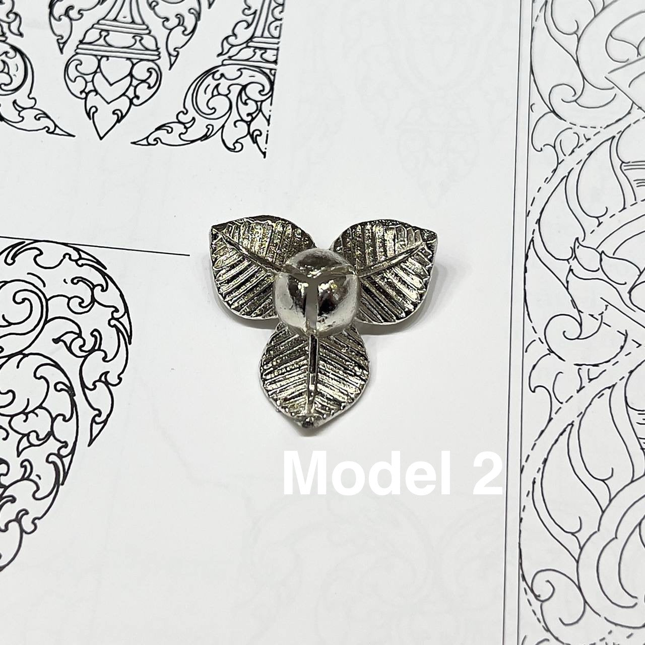 Broche Silver Pka Romdoul by CopperCraftKH
