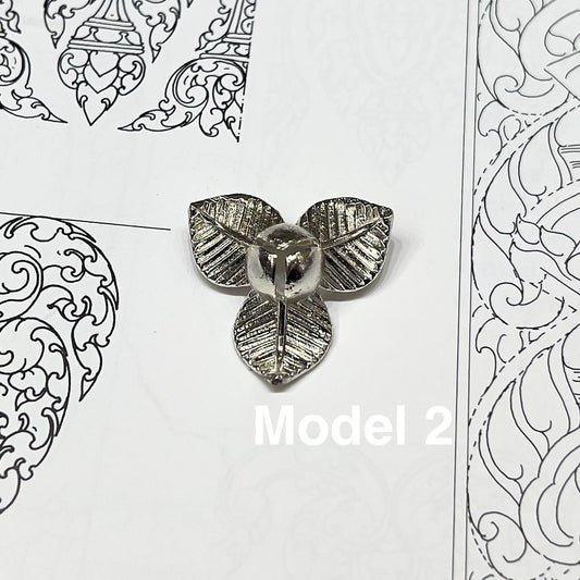 Broche Silver Pka Romdoul by CopperCraftKH