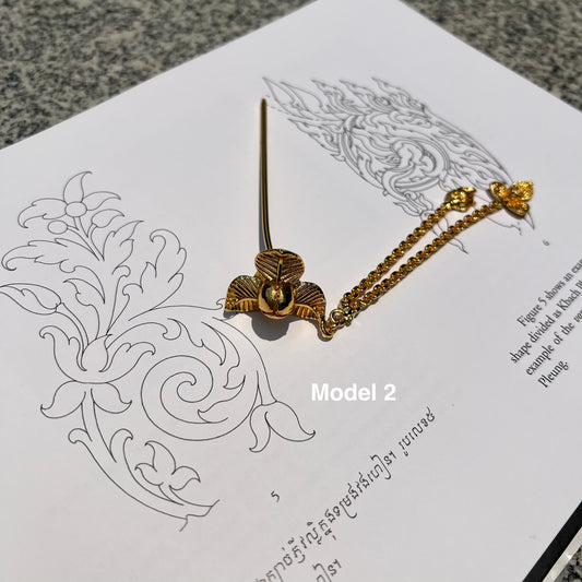 Pic à cheveux Pka Romdoul by CopperCraftKH