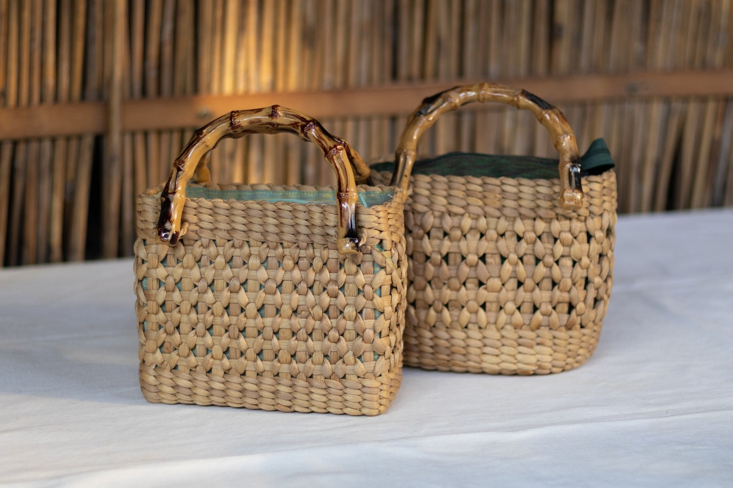 Sac à main (mini cabas) Fleur de Romdoul by Rokhak