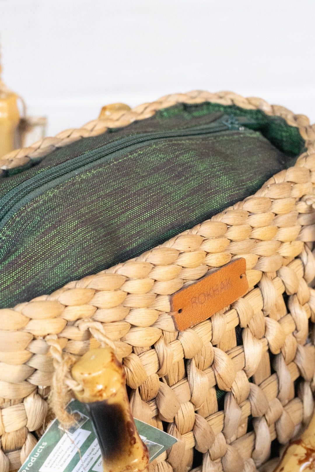 Sac à main (mini cabas) Fleur de Romdoul by Rokhak