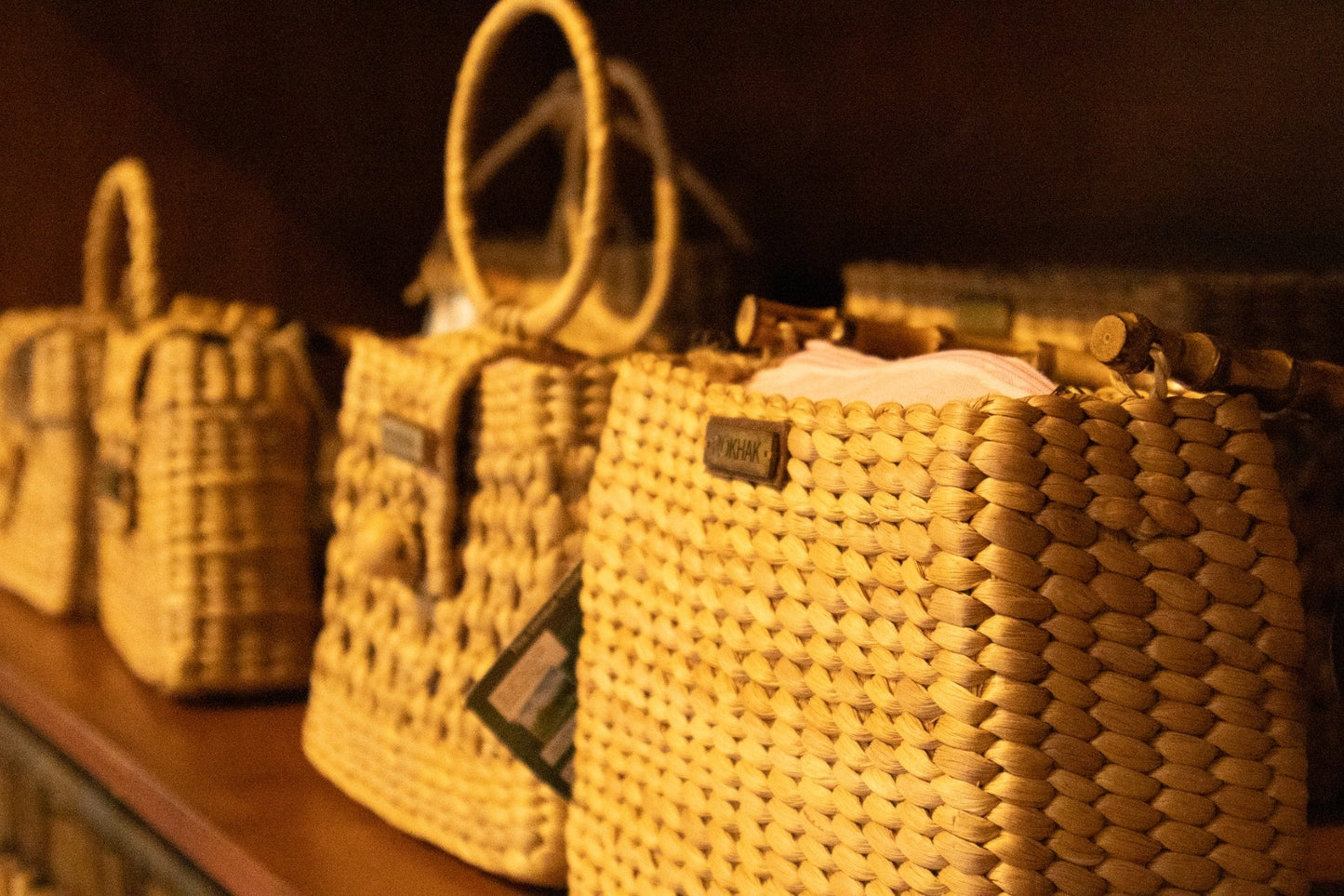 Sac à main (mini cabas) Fleur de Romdoul by Rokhak