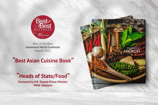 livre de cuisine recette the taste of angkor