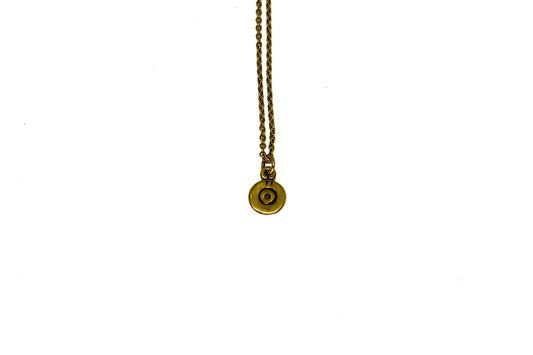 Pendentif et Chaîne Gold Plated Bullet (Collection Bullet)