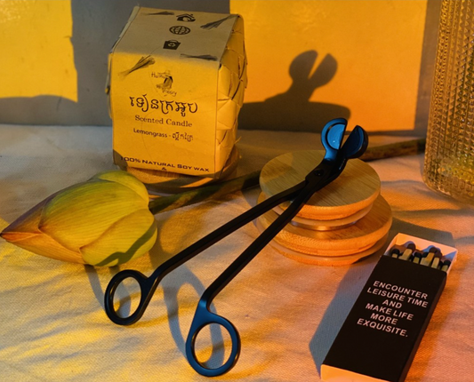 Bougie Parfumée 100% Naturelle à la Citronnelle