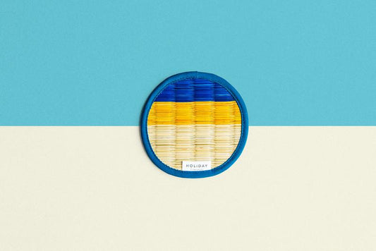 Dessous de verre tricolore Holiday by Salasusu