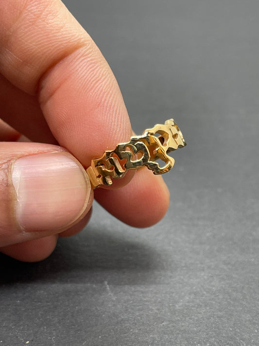 Bague Khmère personnalisable couleur Or