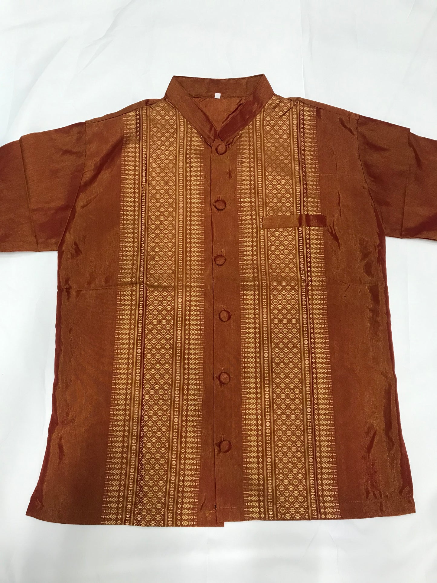 Chemise traditionnelle Khmer pour homme