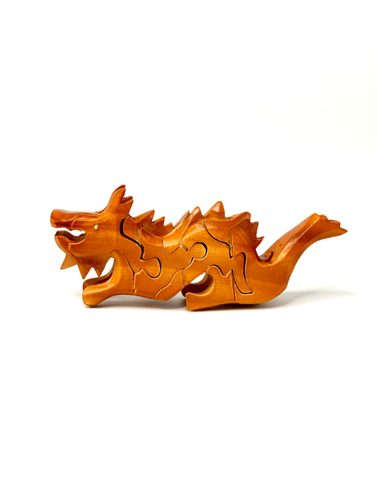 Jouet en bois Dragon puzzle