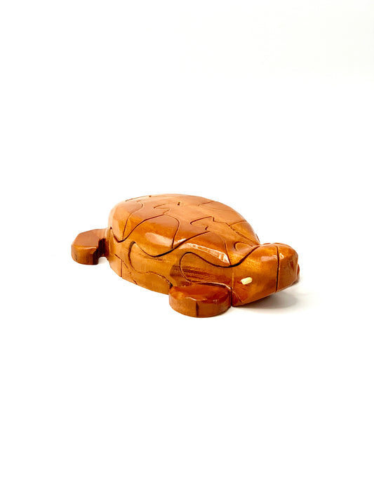 Jouet en bois Tortue puzzle