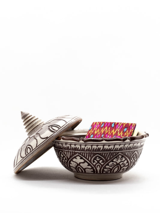 Boîte en céramique - Kolö Peach Boran - Dhama Collection