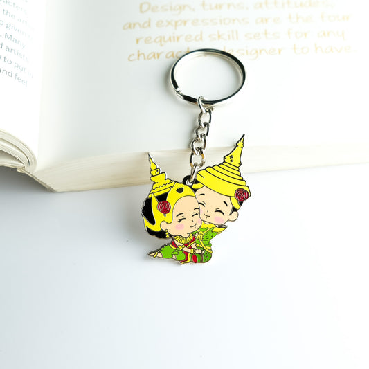 Porte-clef Couple par Little Apsara