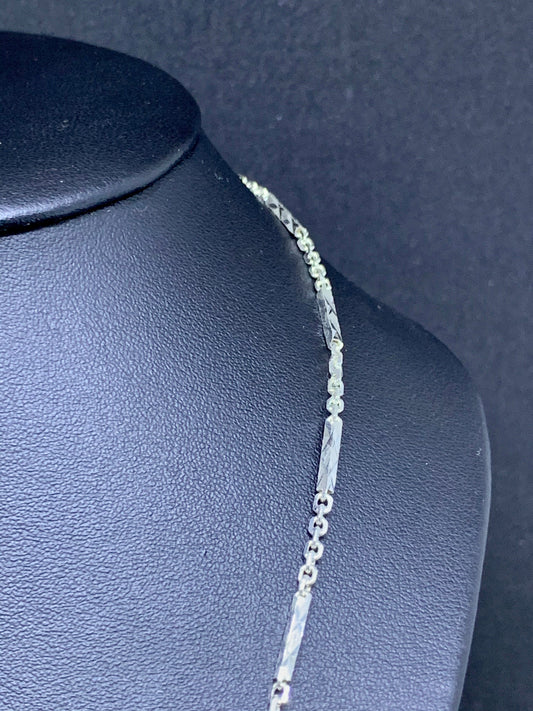 Chaîne style Khmer en Argent - 3,5 mm