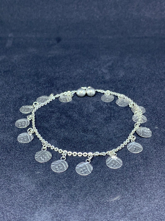 Bracelet Boran Khmer Pétales Argent 925