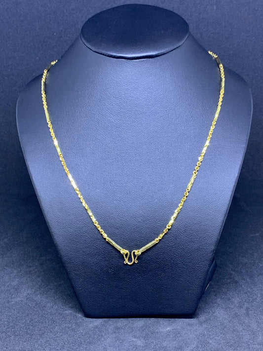 Chaîne style Khmer couleur Or