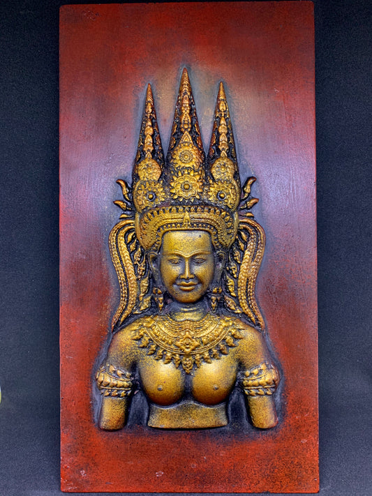 Tableau Apsara 40 x 20 cm