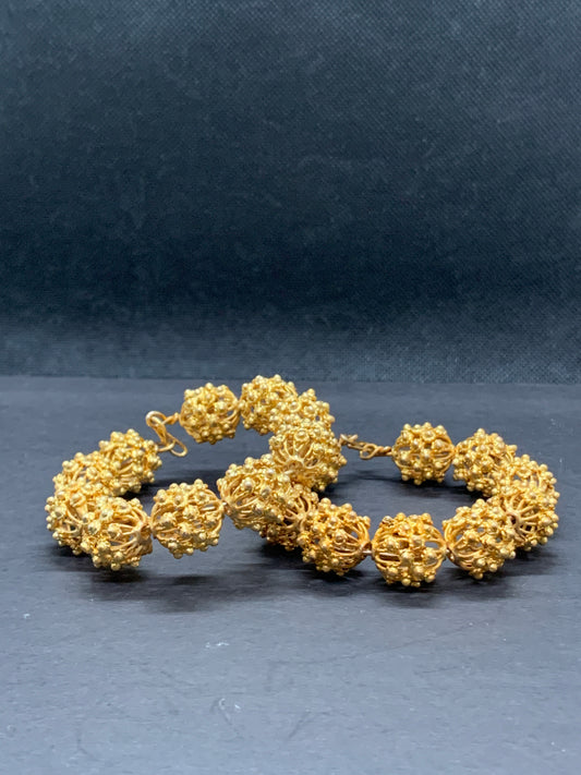 Paire de Bracelets Breloques poignets pour tenue traditionnelle Khmère, Thaï ou Lao