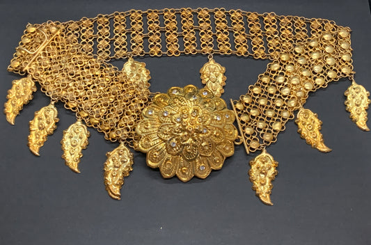 Ceinture pétales pour tenue traditionnelle Khmère, Thaï ou Lao